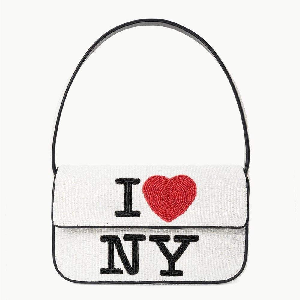STAUD BEADED TOMMY BAG NEW YORK
